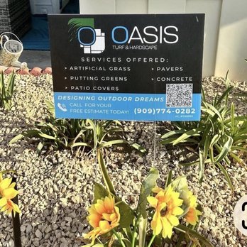 Oasis Turf & Hardscape - Artificial Turf Near Me - Riverside, California