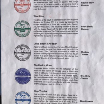 Lively Run Dairy - Menu of cow cheese - Cheese Shops Near Me - Interlaken, New York