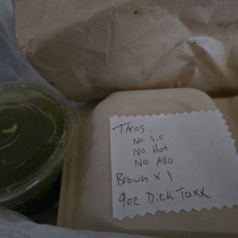 Try It Raw - The sick note that staff left in my bag. Apparently someone thought it was "funny". - Live/Raw Food Near Me - Birmingham, Michigan