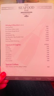Menu photo 5 The Seafood Bar London, XGL