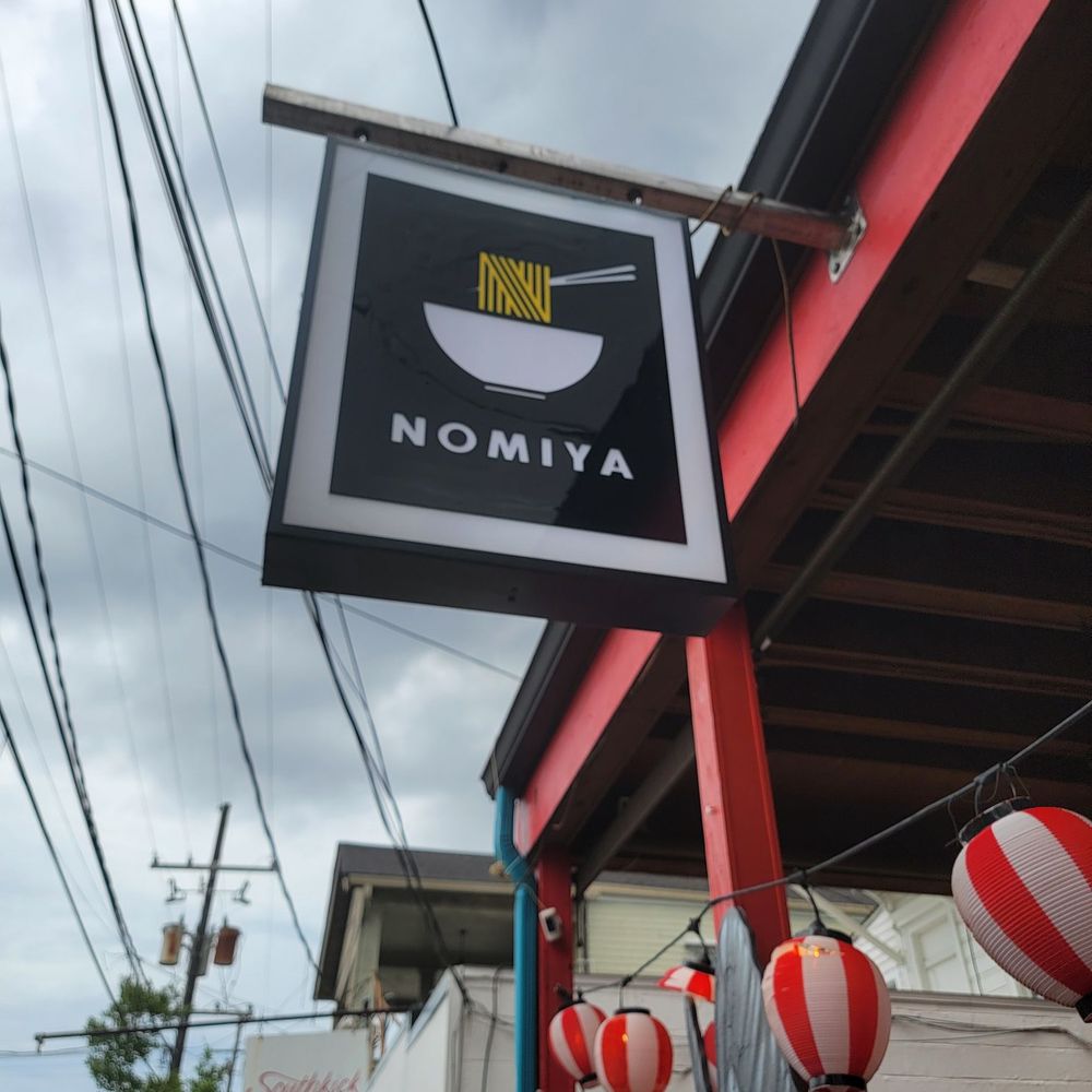 Nomiya - Sign - Ramen Near Me - New Orleans, Louisiana Nomiya - Sign - Ramen Near Me - New Orleans, Louisiana