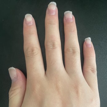 Papillon Nails & Spa - Their idea of an acrylic removal. Laughably bad. - Nail Salons Near Me - Fullerton, California Papillon Nails & Spa - Their idea of an acrylic removal. Laughably bad. - Nail Salons Near Me - Fullerton, California