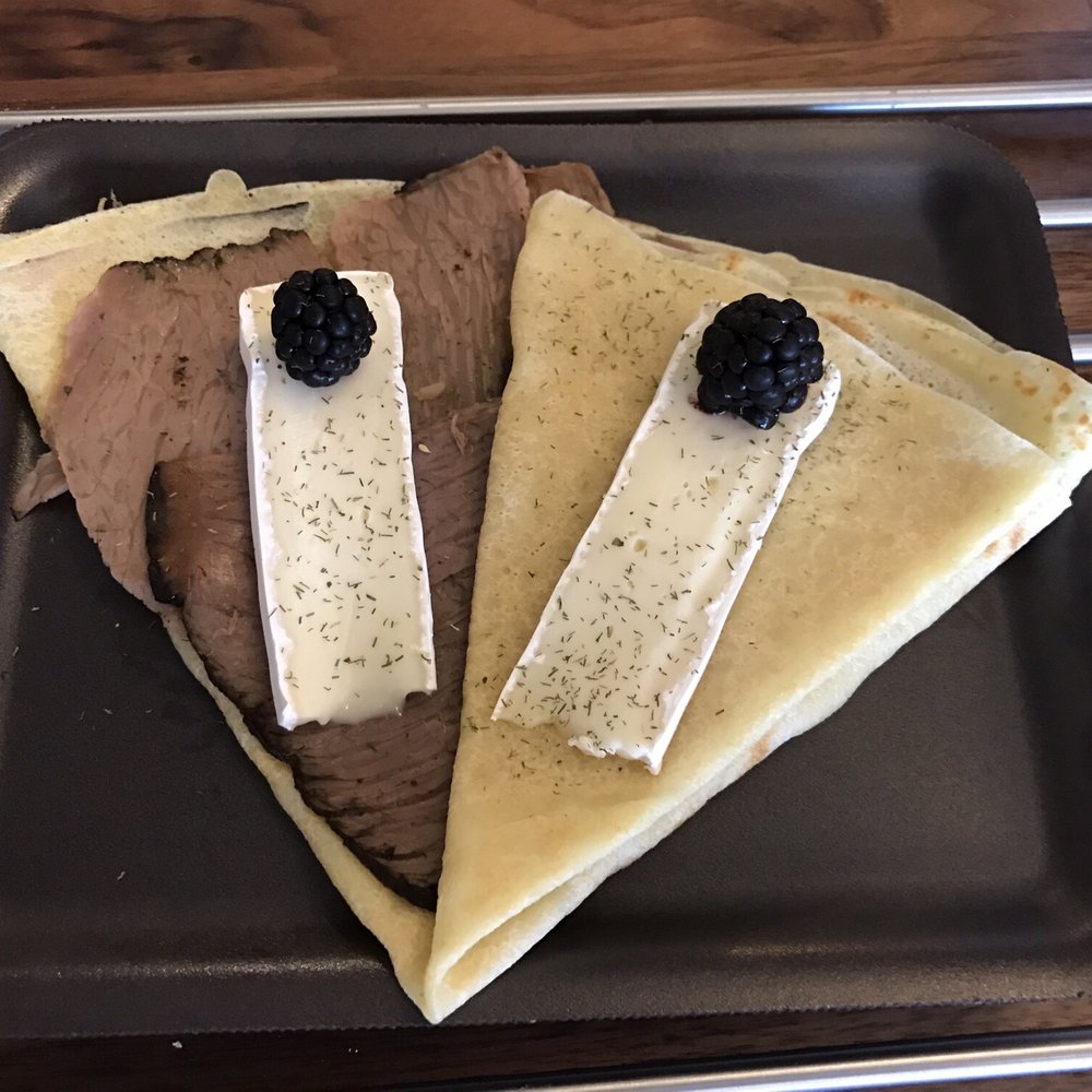 Brussel's Cafe - Incredible Roast Beef and Brie crepe today! Keep coming up with new delicious variations! - Creperies Near Me - Chambersburg, Pennsylvania Brussel's Cafe - Incredible Roast Beef and Brie crepe today! Keep coming up with new delicious variations! - Creperies Near Me - Chambersburg, Pennsylvania
