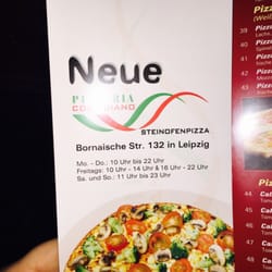Pizzeria Cortigiano - Speisekarte/Flyer