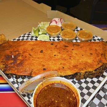 Con Sabor A Mexico - Giant birria taco - Food Trucks Near Me - San Jose, California
