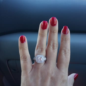 deBebians - Better lighting, but you can't see the detail.  I LOVE the ring Sam designed for me!! - Jewelry Near Me - Los Angeles, California