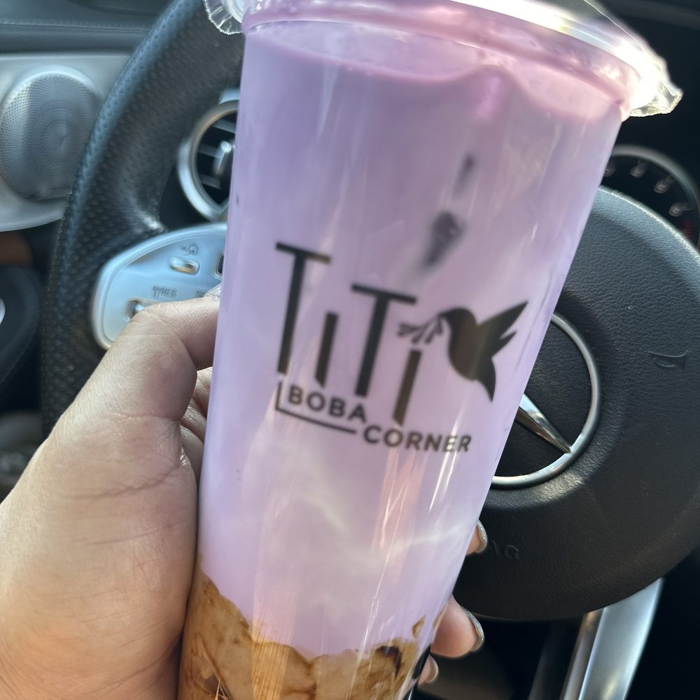 TiTi Boba Corner - Ube brown sugar milk boba - yum!! - Bubble Tea Near Me - Tucson, Arizona