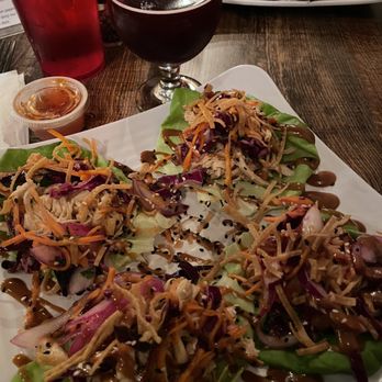 Monkey Town Brewing Company - Loudon - Nicely presented, yet extremely soggy Thai Lettuce Wraps and a Grade School Snack. - Breweries Near Me - Loudon, Tennessee Monkey Town Brewing Company - Loudon - Nicely presented, yet extremely soggy Thai Lettuce Wraps and a Grade School Snack. - Breweries Near Me - Loudon, Tennessee