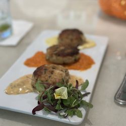 Toasted - Crab cakes loaded with crab! Very good!