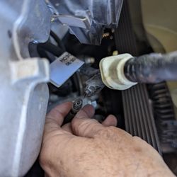 Barber Towing And Service - Vacuum line chewed