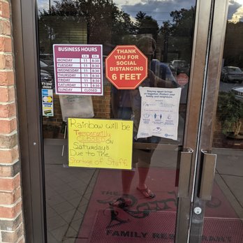 Rainbow Family Restaurant - Hours and requests for health precautions - Diners Near Me - High Point, North Carolina Rainbow Family Restaurant - Hours and requests for health precautions - Diners Near Me - High Point, North Carolina