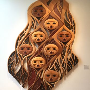 Seattle Art Museum - 'The First People' by Susan Point - Art Museums Near Me - Seattle, Washington Seattle Art Museum - 'The First People' by Susan Point - Art Museums Near Me - Seattle, Washington