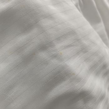 Newport Beach Hotel - Weird yellow stains on the sheets - Hotels Near Me - Newport Beach, California