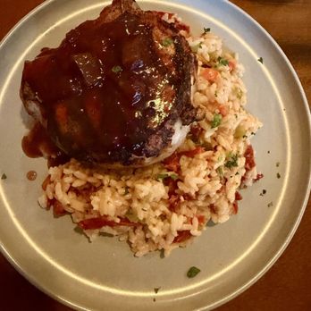 Collina - Pork chop special - New American Near Me - St. Louis, Missouri