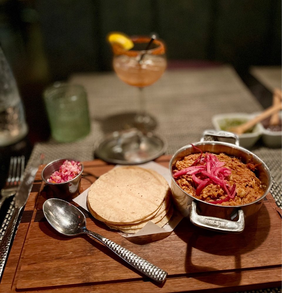 Food from El Agave Restaurant & Tequileria