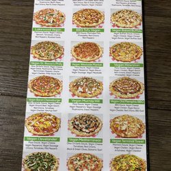 Vegan Specialty Pizzas