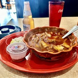 This was my Sunday Menudo. One of my absolute favorites and this was Fantastic! This was my Sunday Menudo. One of my absolute favorites and this was Fantastic!