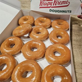Krispy Kreme Doughnuts - a box of krispy kreme doughnuts - Donuts Near Me - Hagerstown, Maryland