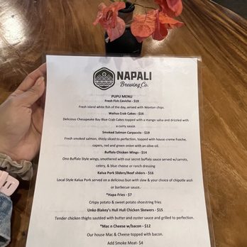 Napali Brewing - Brewpubs Near Me - Kapaʻa, Hawaii