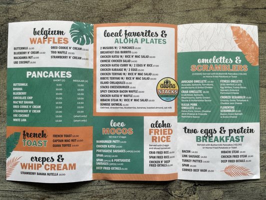 Menu photo 6 Aloha Stacks El Monte, CA