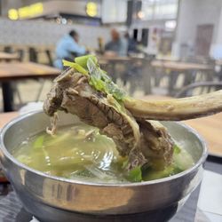 Sang Tofu & K BBQ - Galbitang (Beef Rib) Stew w/Vermicelli
