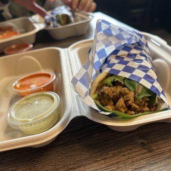 The Bite - Chicken Gyro Wrap - Mediterranean Near Me - San Francisco, California