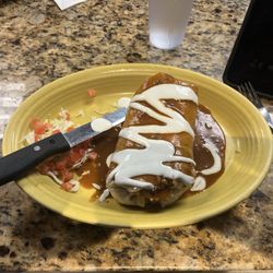 Buffalo Cafe - Chorizo Burrito