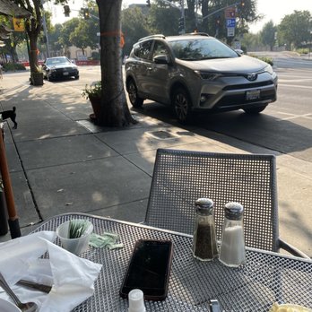 Stacks - Outside seating fronting the street parking. - Breakfast & Brunch Near Me - Campbell, California Stacks - Outside seating fronting the street parking. - Breakfast & Brunch Near Me - Campbell, California