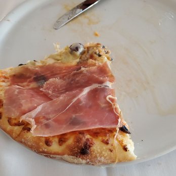 Luna Rossa - Prosciutto pizza. (Shouldve taken before we are most of it!) - Italian Near Me - Henderson, Nevada Luna Rossa - Prosciutto pizza. (Shouldve taken before we are most of it!) - Italian Near Me - Henderson, Nevada