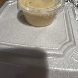 Jimano's Pizzeria - Vinegar honey mustard no honey or mustard flavor