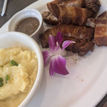 Kain Tayo - Pork belly w mashed potatoes - Pan Asian Near Me - St. Louis, Missouri Kain Tayo - Pork belly w mashed potatoes - Pan Asian Near Me - St. Louis, Missouri