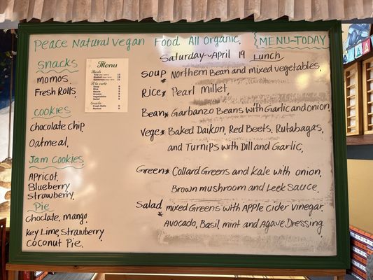 Menu photo 2 Peace Natural Vegan Food Berkeley, CA