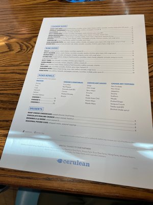 Menu photo 3 Cerulean Restaurant Winona Lake, IN Menu photo 3 Cerulean Restaurant Winona Lake, IN