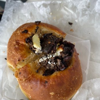 Brooklyn Kolache - Mushroom and goat cheese kolache - Coffee & Tea Near Me - Brooklyn, New York