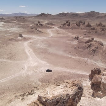 Trona Pinnacles - on top of one of the tallest tufas. - Landmarks & Historical Buildings Near Me - Trona, California Trona Pinnacles - on top of one of the tallest tufas. - Landmarks & Historical Buildings Near Me - Trona, California