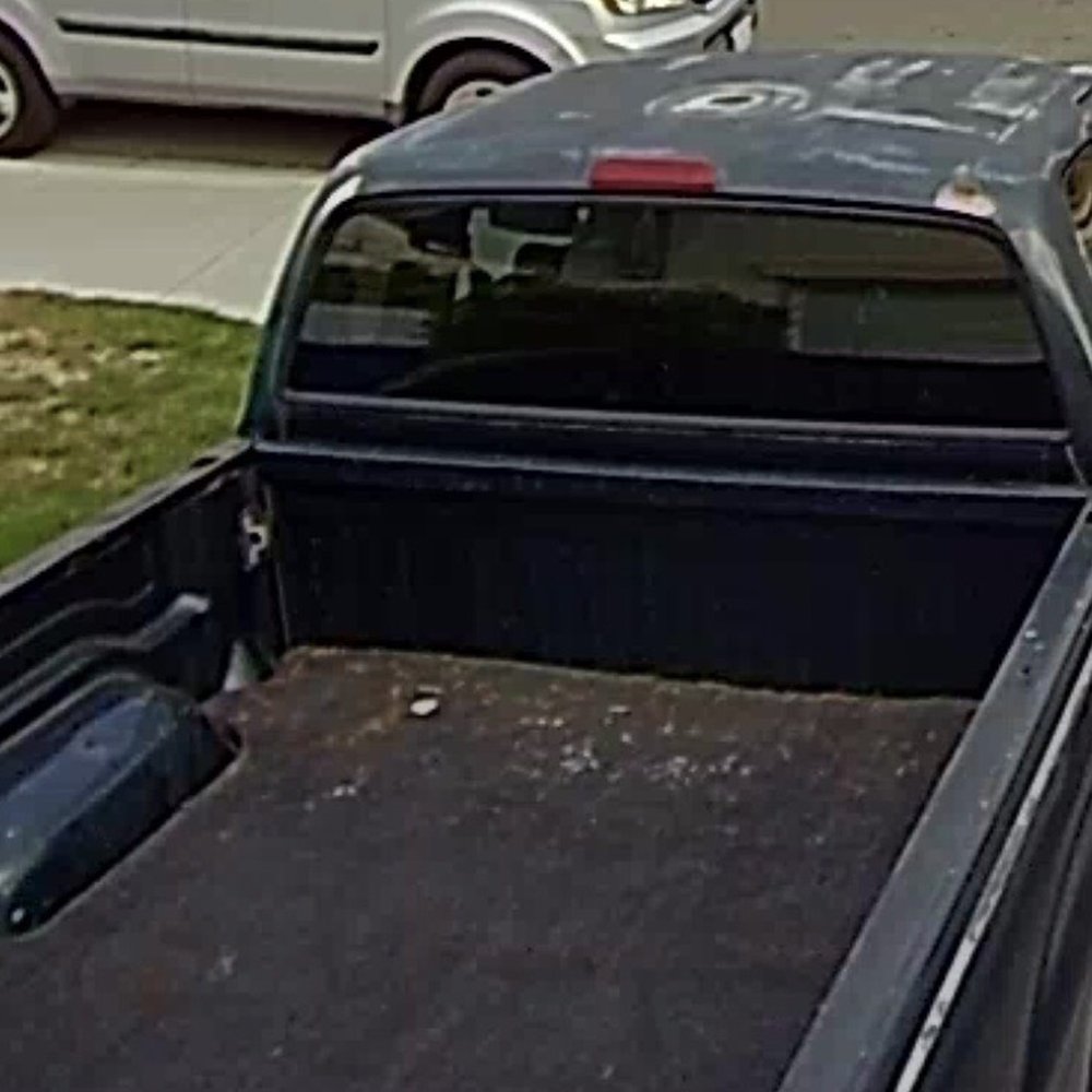 Tinted rear window Tinted rear window