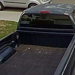 Tinted rear window Tinted rear window