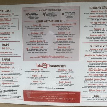 bisQit - Burgers Near Me - Pawleys Island, South Carolina
