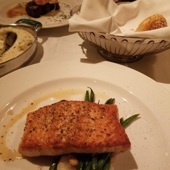 The Capital Grille - Citrus flavored Salmon with almonds - Steakhouses Near Me - Cherry Hill, New Jersey The Capital Grille - Citrus flavored Salmon with almonds - Steakhouses Near Me - Cherry Hill, New Jersey