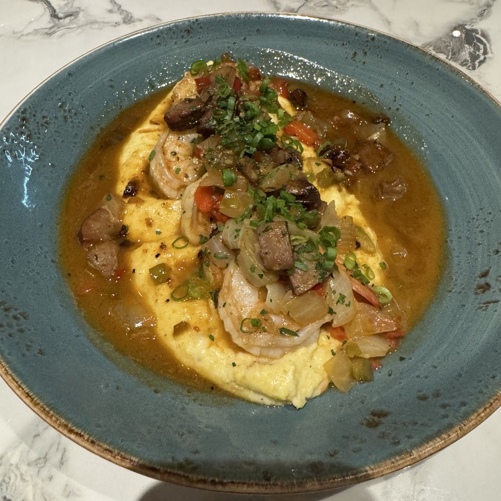 Trenasse - Bbq shrimp and grits - Wine Bars Near Me - New Orleans, Louisiana Trenasse - Bbq shrimp and grits - Wine Bars Near Me - New Orleans, Louisiana