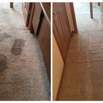 Zerorez Madison - Before and After hallway carpet clean - Carpet Cleaning Near Me - Verona, Wisconsin