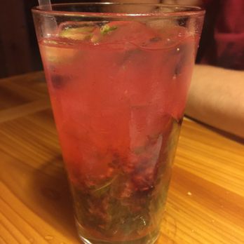Cattlemens - Berry Mojito from the Seasonal cocktail list - Steakhouses Near Me - Livermore, California