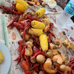 Crawfish boil done right Crawfish boil done right