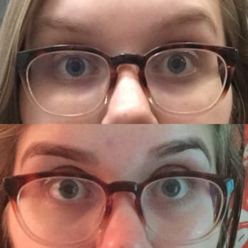 Ethree Esthetics - Before (2 months since last dye and pluck here) and after, with freshly waxed and dyed brows :-) thank you Erica! - Skin Care Near Me - Austin, Texas