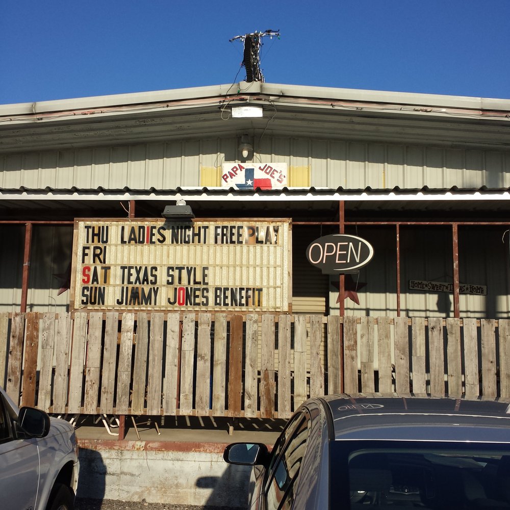 Papa Joe's Texas Saloon - the front of the restaurant - Bars Near Me - Lorena, Texas Papa Joe's Texas Saloon - the front of the restaurant - Bars Near Me - Lorena, Texas