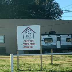Red Top Treats - Front sign