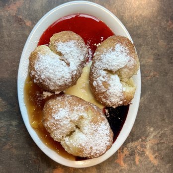 Huckleberry's - Complementary order of Mardi Gras Beignets; complete the information on their website, receive an email and purchase to entrées - Breakfast & Brunch Near Me - Arlington, Texas