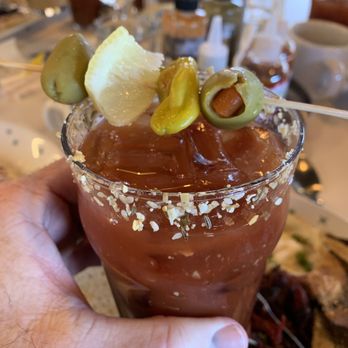 Hatch - My friends convinced me to order the "Morning Good," Hatch's rendition of a bloody mary, and it was very tasty. - Breakfast & Brunch Near Me - Huntington, New York