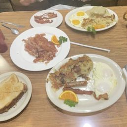 Corn beef and hash, and breakfast options Corn beef and hash, and breakfast options