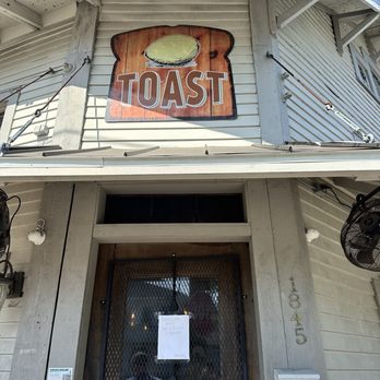 Toast - Front of the restaurant - Breakfast & Brunch Near Me - New Orleans, Louisiana Toast - Front of the restaurant - Breakfast & Brunch Near Me - New Orleans, Louisiana